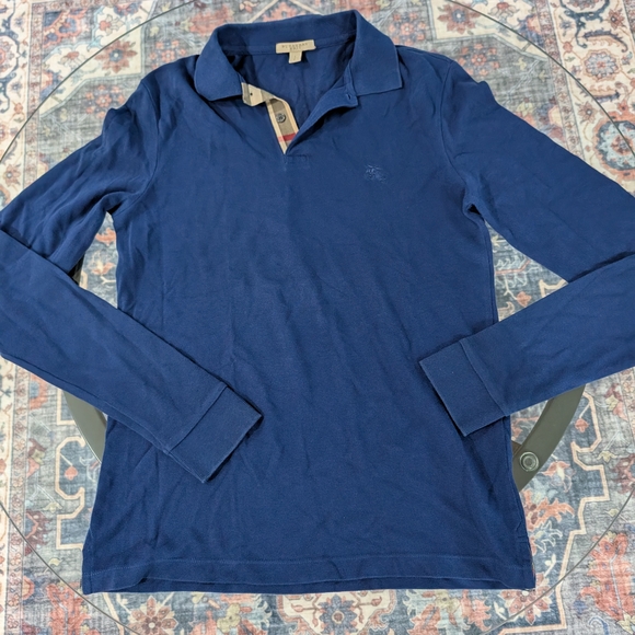 Burberry Blue Long Sleeve Shirt - Picture 3 of 10